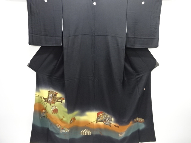 JAPANESE KIMONO / TOMESODE / OLD USTENSILE